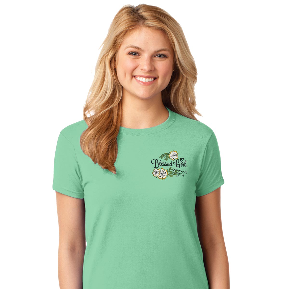 Blessed Girl Womens T-Shirt Bee Strong | Blessed Girl T-shirts