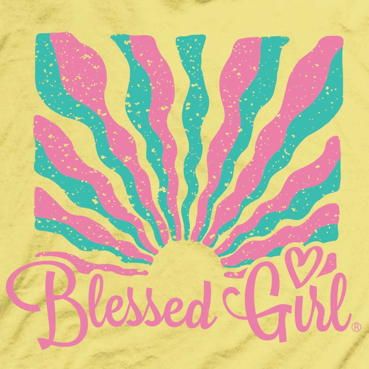 Blessed Girl Womens T-Shirt Be The Light