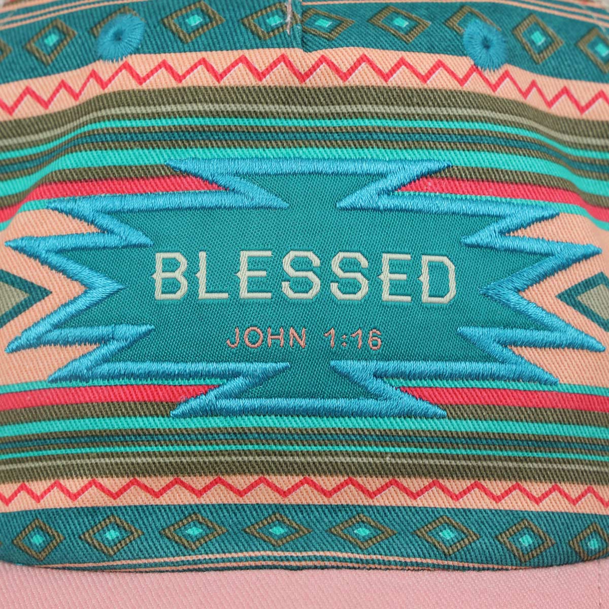 Blessed Girl Womens Cap Southwestern Blessed