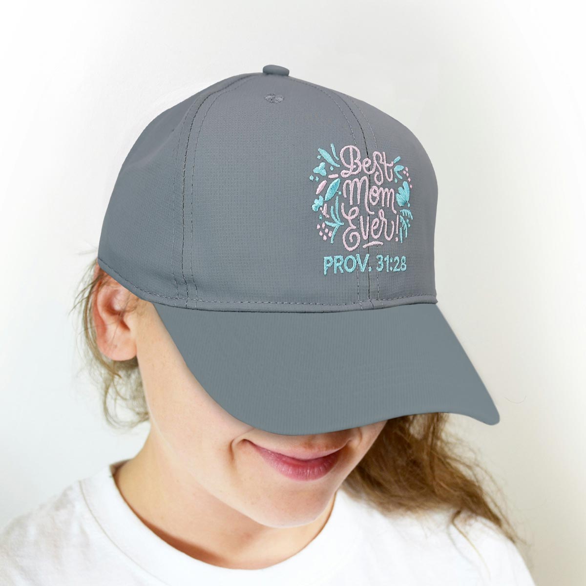 Blessed Girl Womens Cap Best Mom Ever