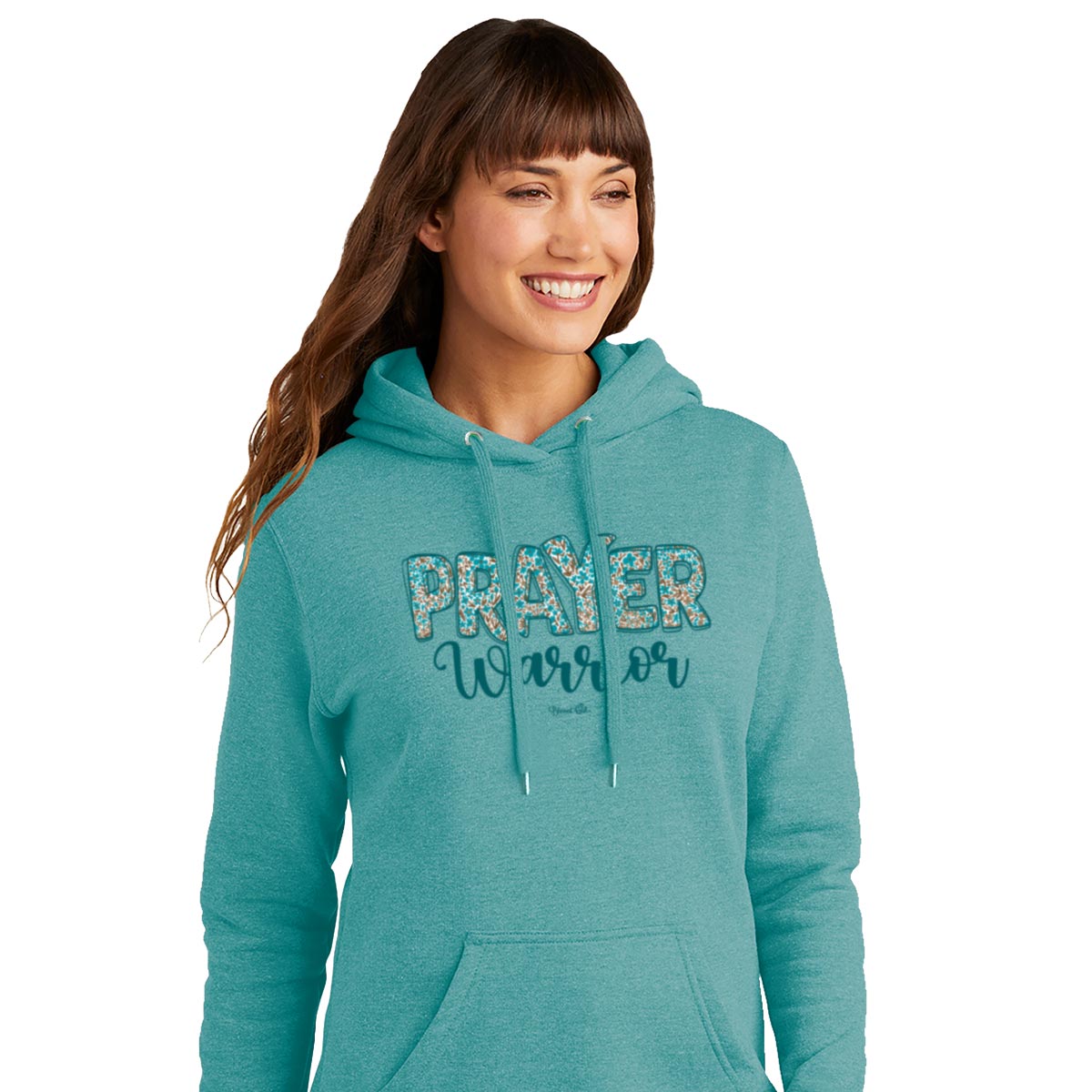 Blessed Girl Womens Hooded Sweatshirt Prayer Warrior