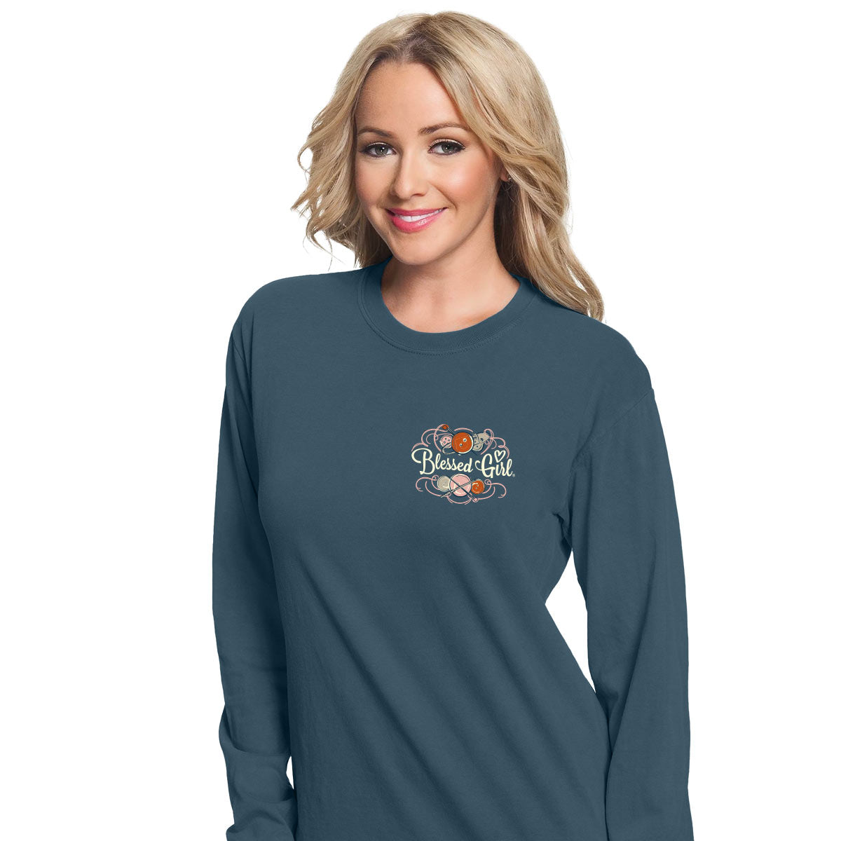 Blessed girl sale long sleeve shirts