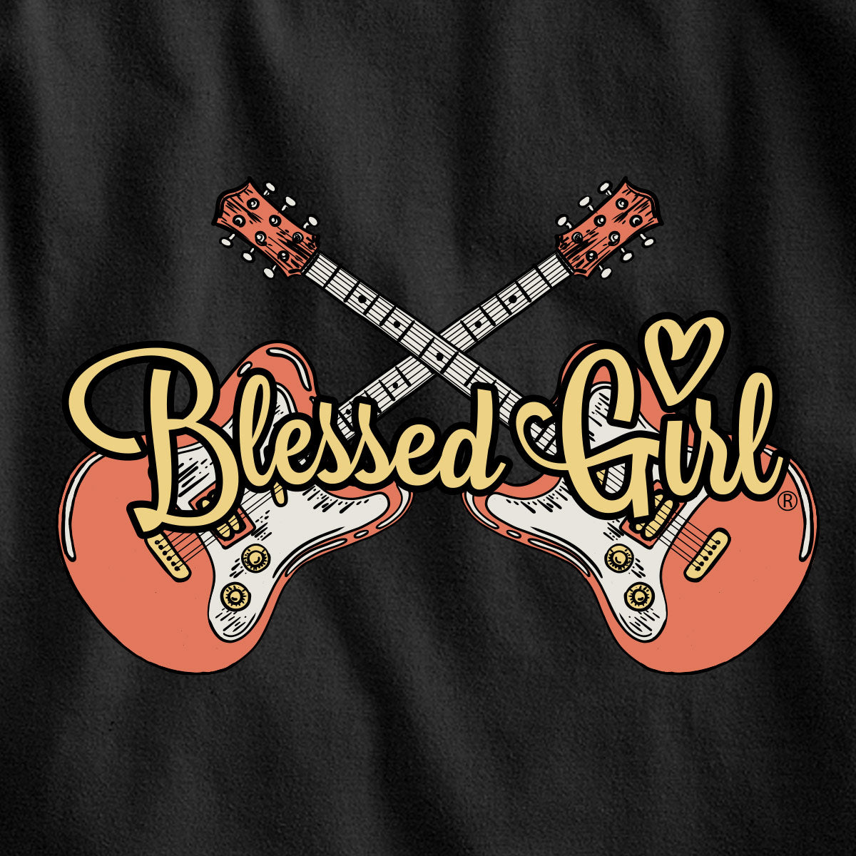 Blessed Girl Womens Long Sleeve T-Shirt Make Some Noise