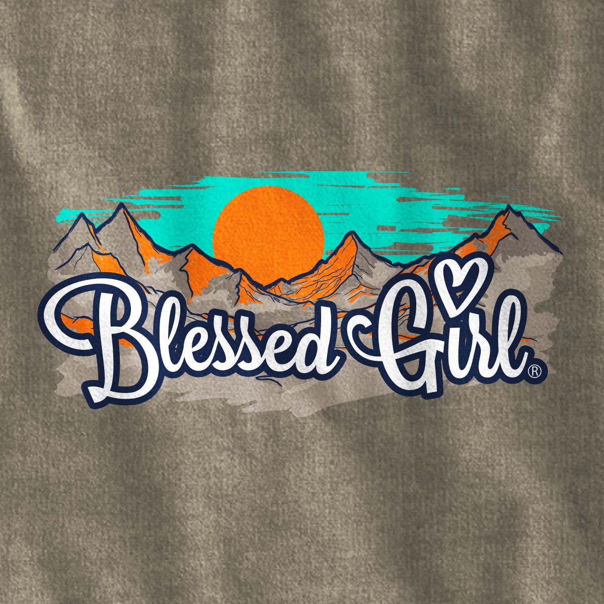 Blessed Girl Womens Long Sleeve T-Shirt Have Faith