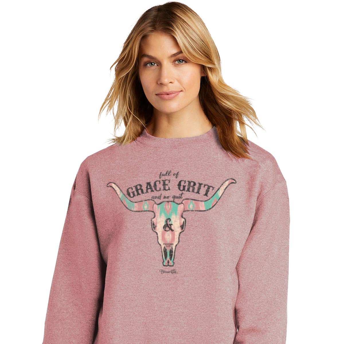 Blessed Girl Womens Sweatshirt Grace & Grit