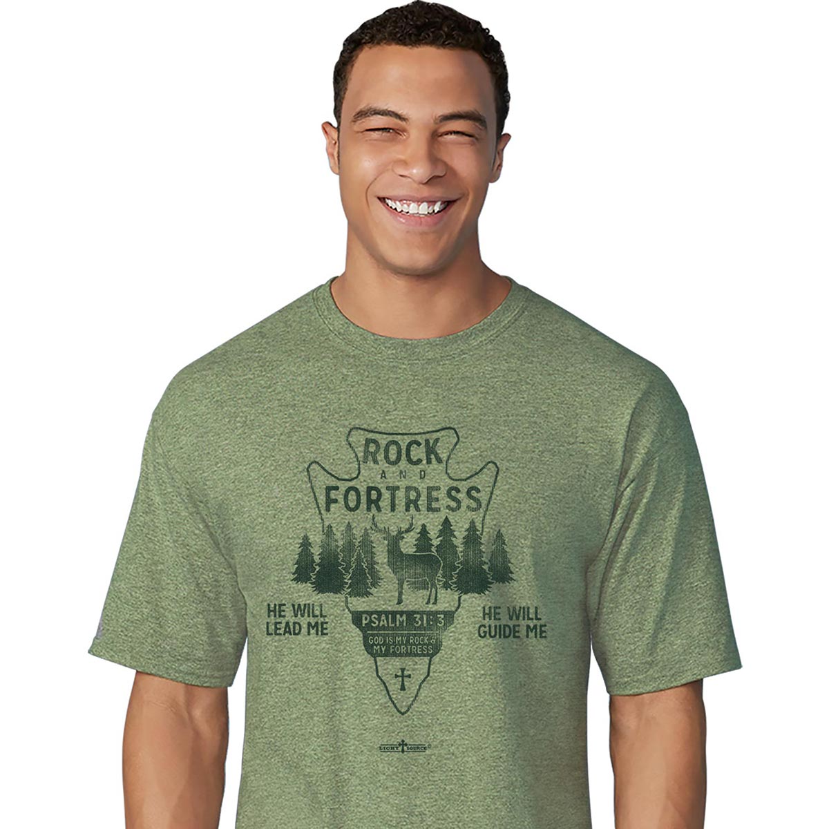 Light Source Mens T-Shirt Arrowhead