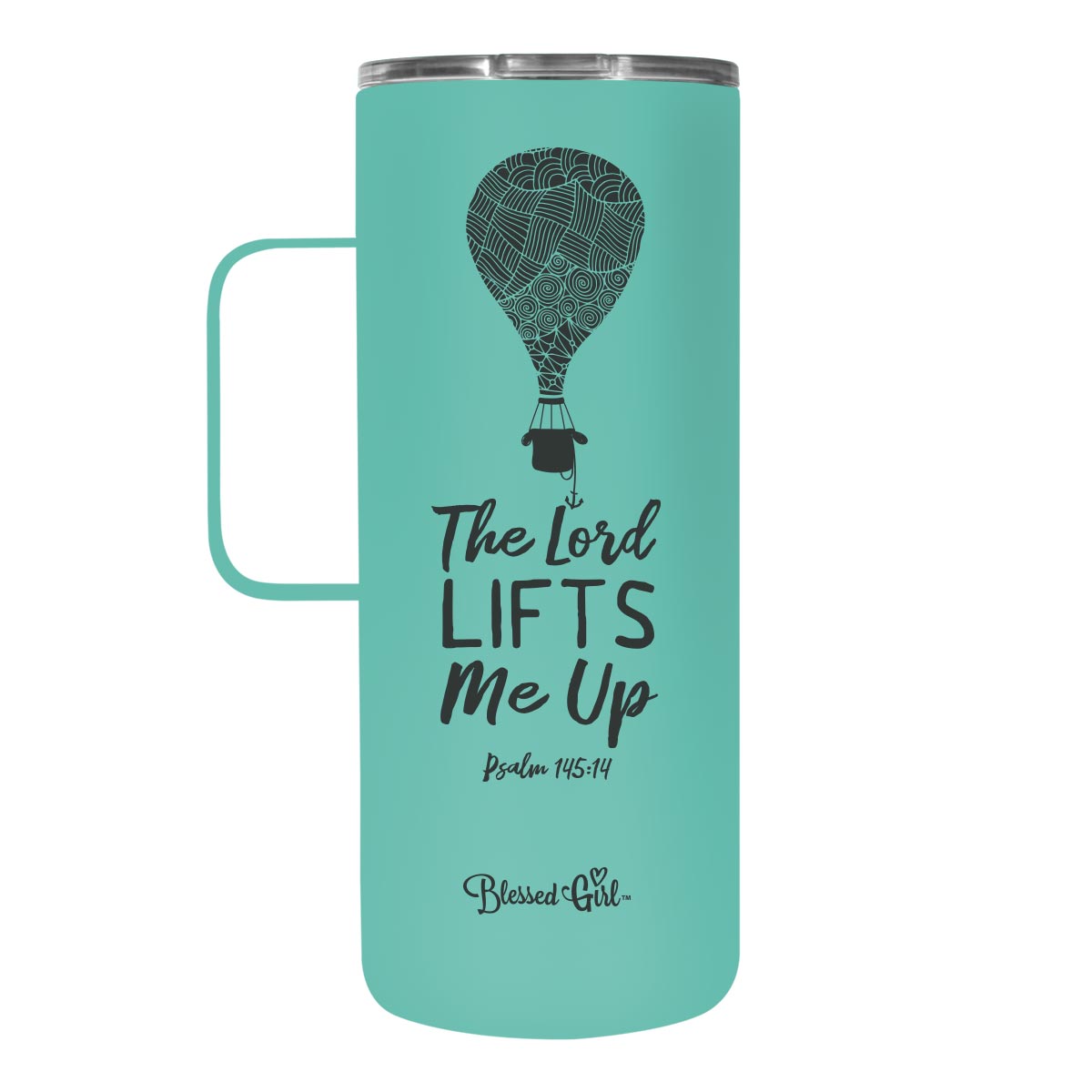 Blessed Girl 22 oz Stainless Steel Mug With Handle Lifts